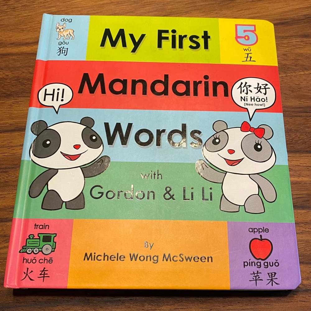 My first Mandarin words book